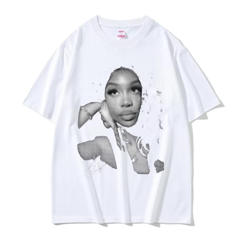 Graphic T-shirt Men Women Clothing Hip Hop Fashion Oversized Printed T Shirt Men's Casual Cotton Vintage T-shirt
