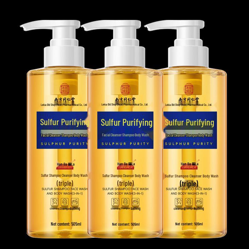 Tongrentang Sulfur Anti-Mite 3-in-1 Wash