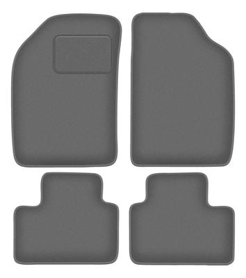 Velour Graphite Car Mats For: Lancia Ypsilon I Hatchback (1996-2003)