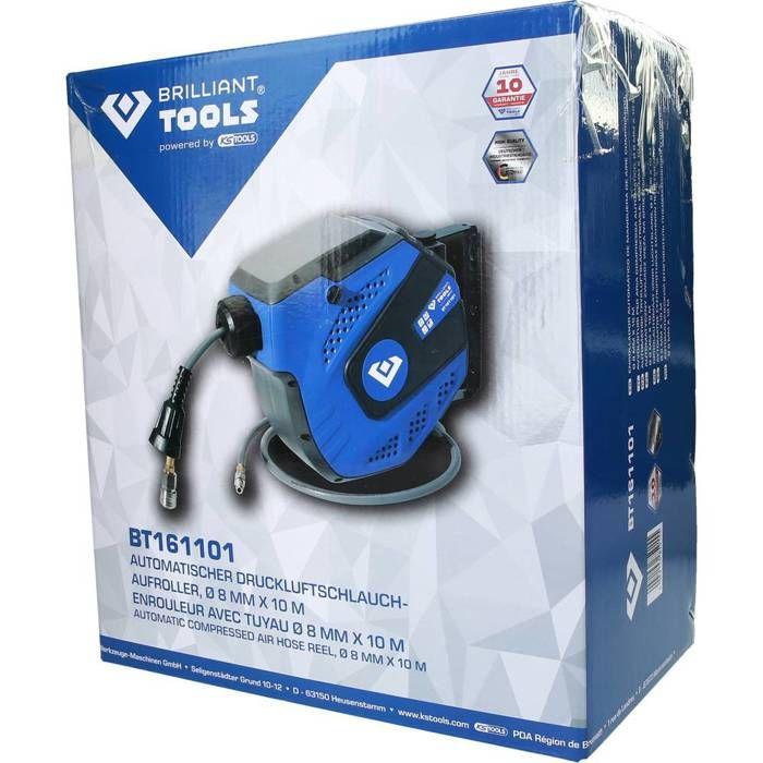 Brilliant Tools BT161101 Tuyau Pour Air Comprimé 10 M 20 Bar