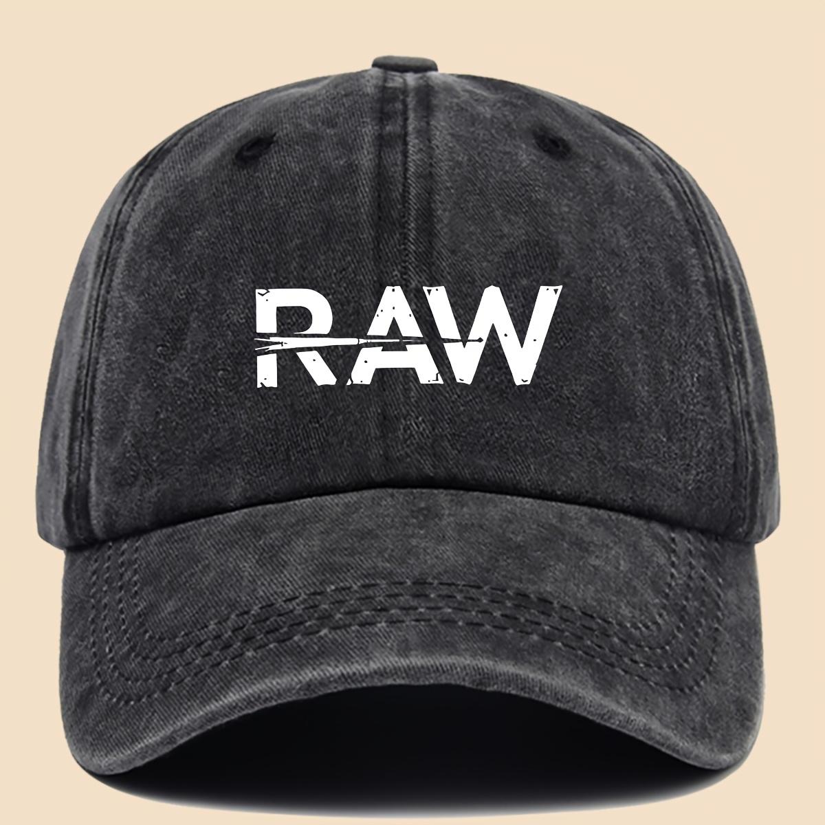 Fun Printed Baseball Cap Unisex Retro Trucker Hat Black Dad Hat Outdoor Visor Hat
