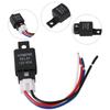 Reliable 12V 40A Car Automotive Relay 4 Pin SPST Contact Type Suitable for Strobe Lights Fog Lights Car Alarms and More