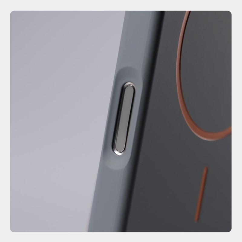 Ultrathin Simple For Magsafe Phone Case for Iphone 16 Pro Max 15 14 13 12 Matte Hit Lens Wireless Charging Hard PC Cover