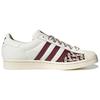 Adidas Originals Superstar Fashion Durable Low-Top Skate Shoes Women Sneakers Light-Purple FZ5588