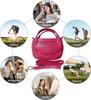 Elegante vegane Damen Handtasche aus Kunstleder mit Umhängefunktion