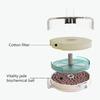 Aquarium Small Fish Tank Filter Ultrathin Quiet Submersible Aeration Filter Multifunctional Sponge Turtle Tank Round Filter
