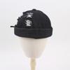 Denim Brimless Hat Dome Bucket Cap Simple Melon Docker Cap  Streetwear