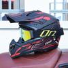 Unisex Motocross Helmet Equipped Wind Goggles All Weather DOT Approved Durable ABS Outdoor Riding Protective Gear