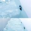TLXT Large Round Freestanding Soaking Bathtub