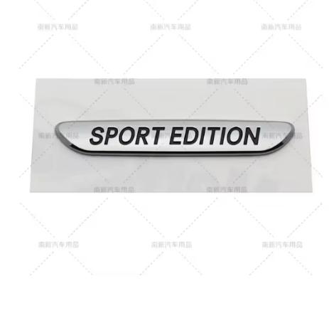 For 1X EDITION 1 Night Edition for C300 C200L GLA CLA Chrome Silver Badge Car Styling stickers Emblem for Mercedes Benz AMG