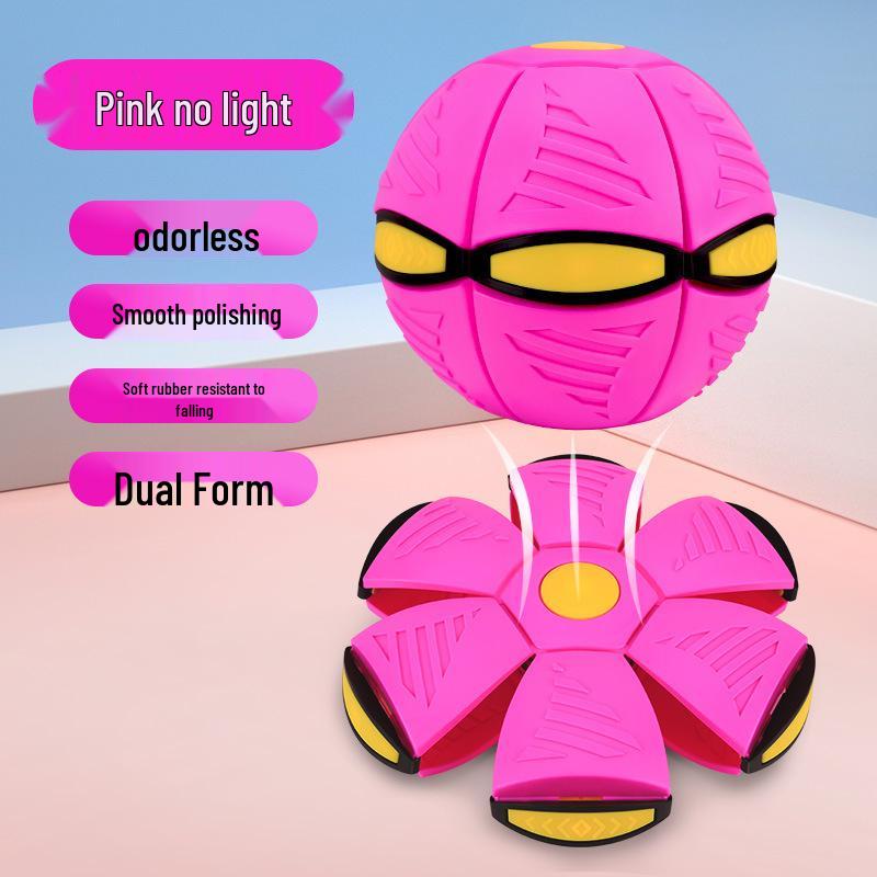 Magical Elastic Flying Saucer Ball - Children's Bouncing Stomp Toy for Outdoor Play