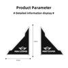 BERV3 Car Stickers Door Corner Anti-collision Silicone Stickers For BMW Mini Cooper One JCW WORKS F54 F55 F56 F57 F60 R50 Car Supplies