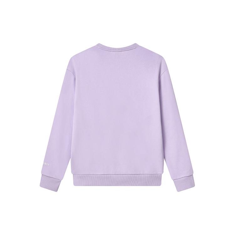 New FILA Sweatshirts Unisex Light Xi Purple F11U249201F-VT