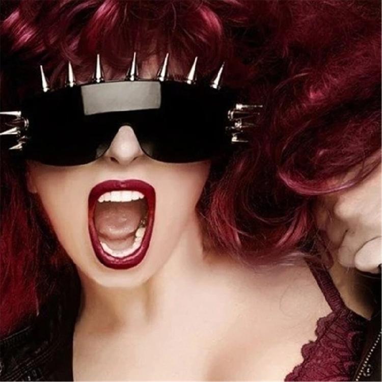 Trendy Spiked Novelty Club Sunglasses Bold Look for Shows, Cosplay, and More Photo Props