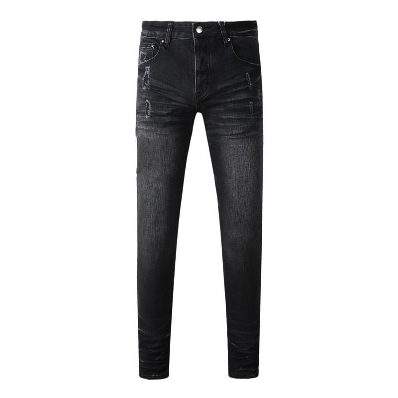 STREETRICH Fashion Americans Brands Men's Jeans Luxury Streetwear Holes Long Trousers Quality Male Stretch Slim Pants Skinny Trousers