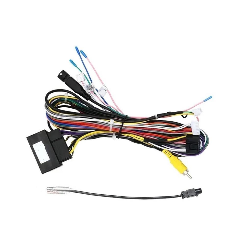 52PIN Stecker für VW Golf 5/6/Polo/Passat/Jetta/Tiguan/Touran Skoda Autoradio Player Kabelbaum CANBUS BOX Buchse CD-kompatibel