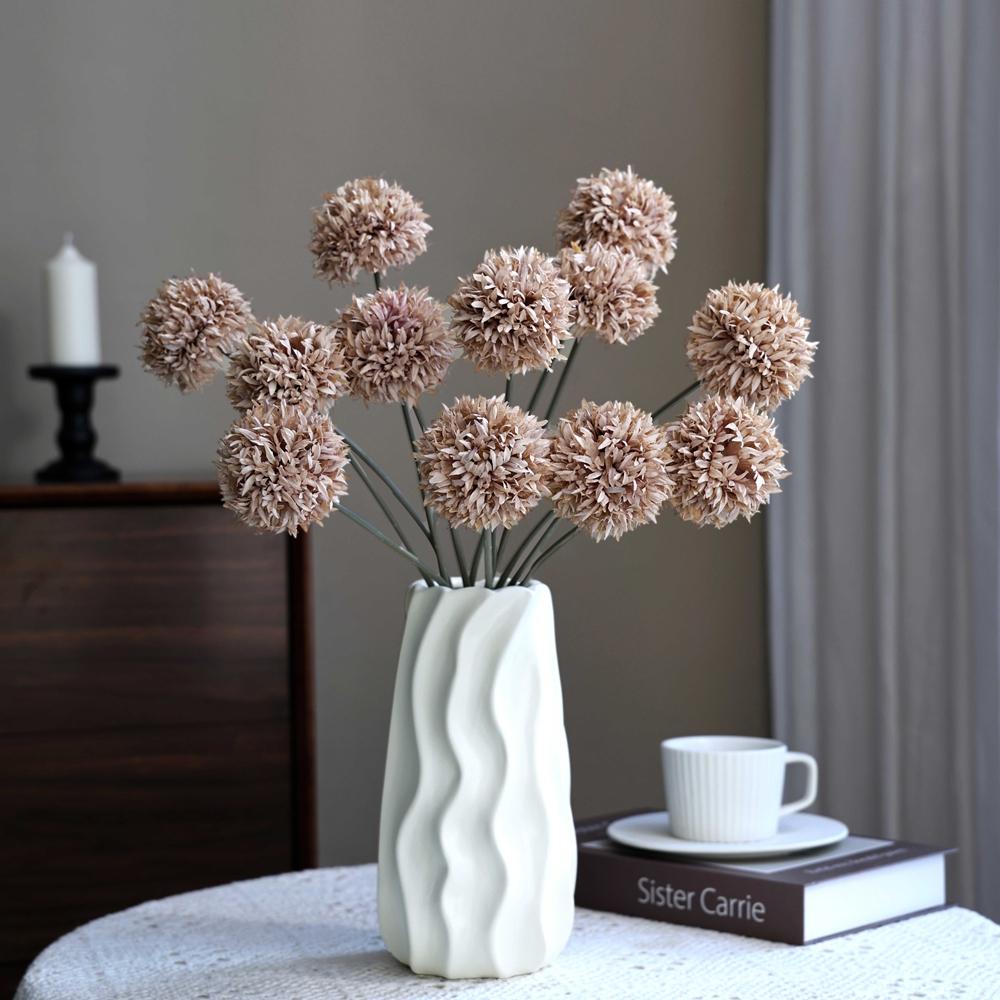 Silk Artificial Flowers Chrysanthemum Valentine's Wedding Home Room Yard Decor Wreath Bridal Bouquet Diy Gifts Props Accessories