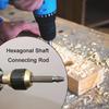 1/4 Inch, 60mm, Hexagonal Shank, Quick Coupling, Drill Bit Adapters, for Deck