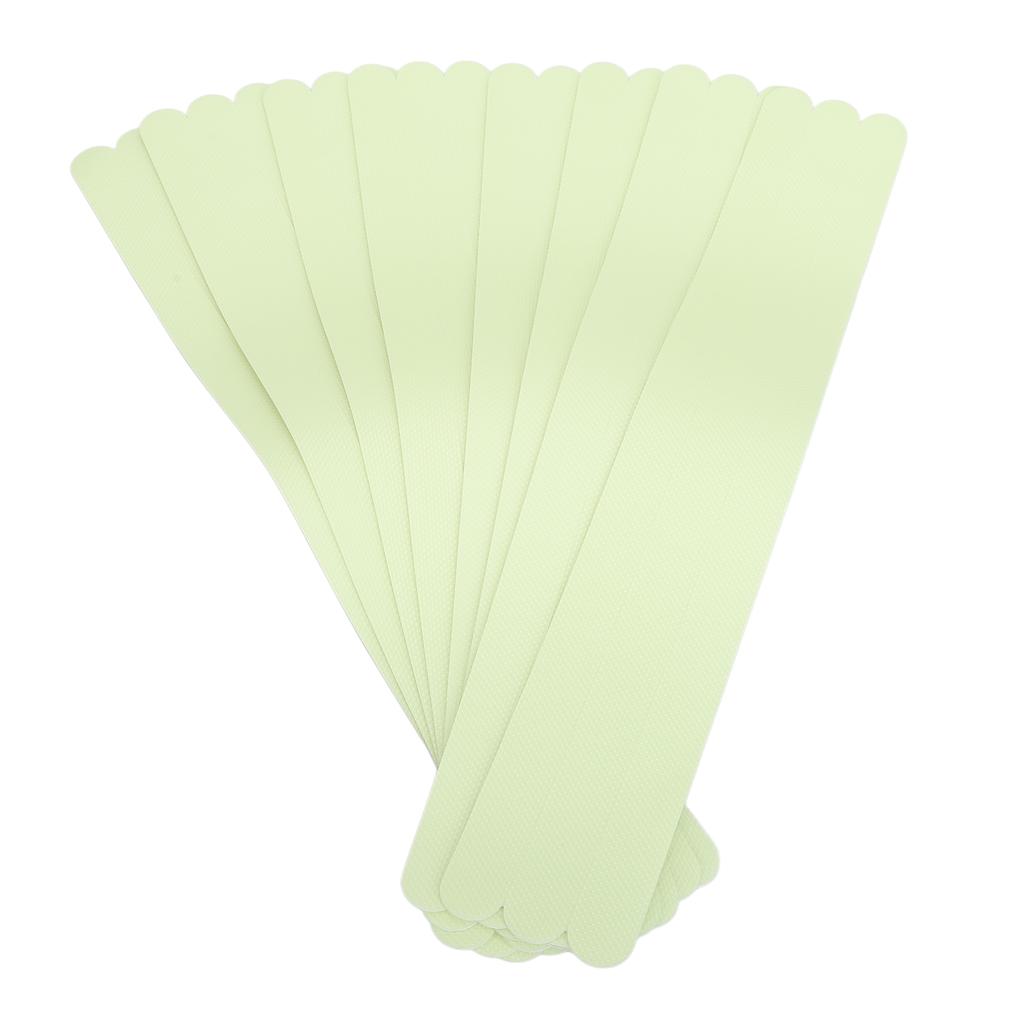 24PCS Anti Slip Traction Tread 2x38cm Green Fluorescent Outdoor Non Skid Tape for Stairs