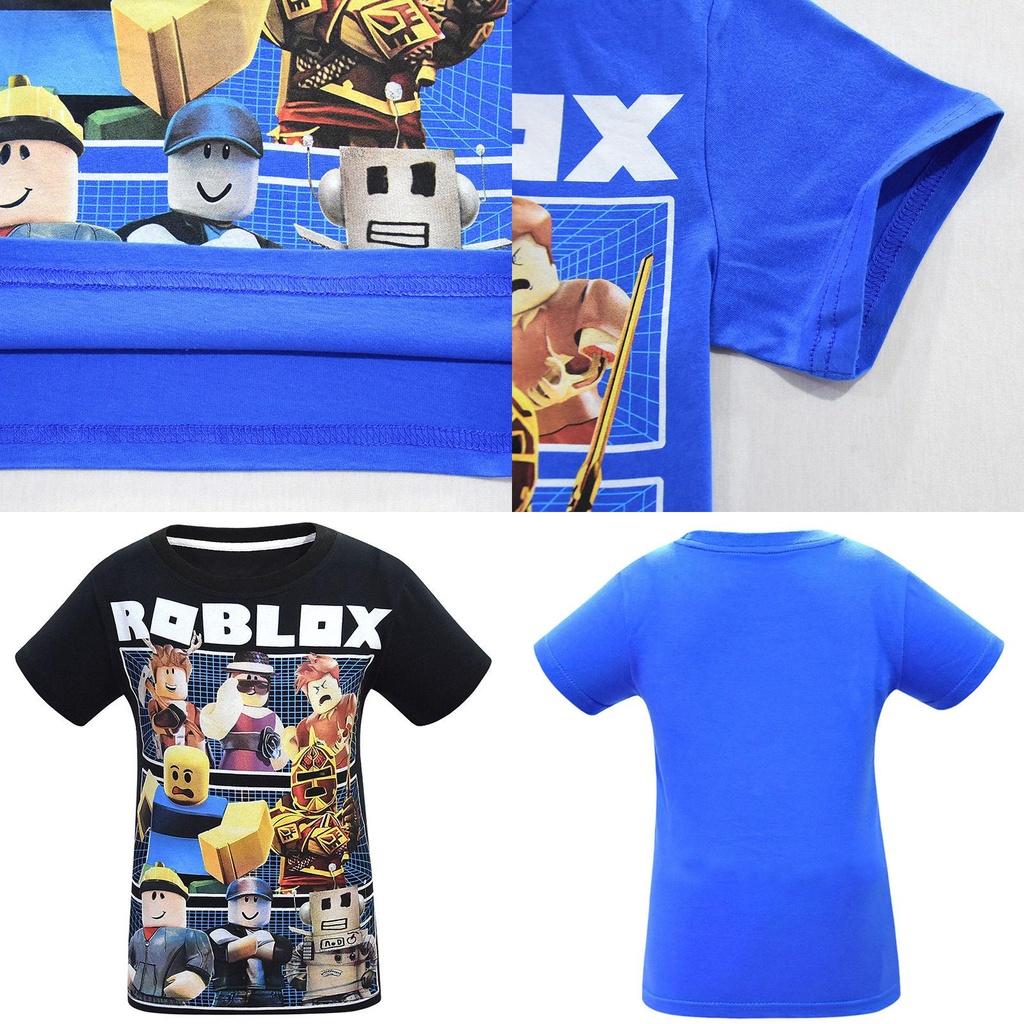 Lebhaftes Roblox Charakter Spiel T-Shirt für Kinder mit bequemer Baumwolle