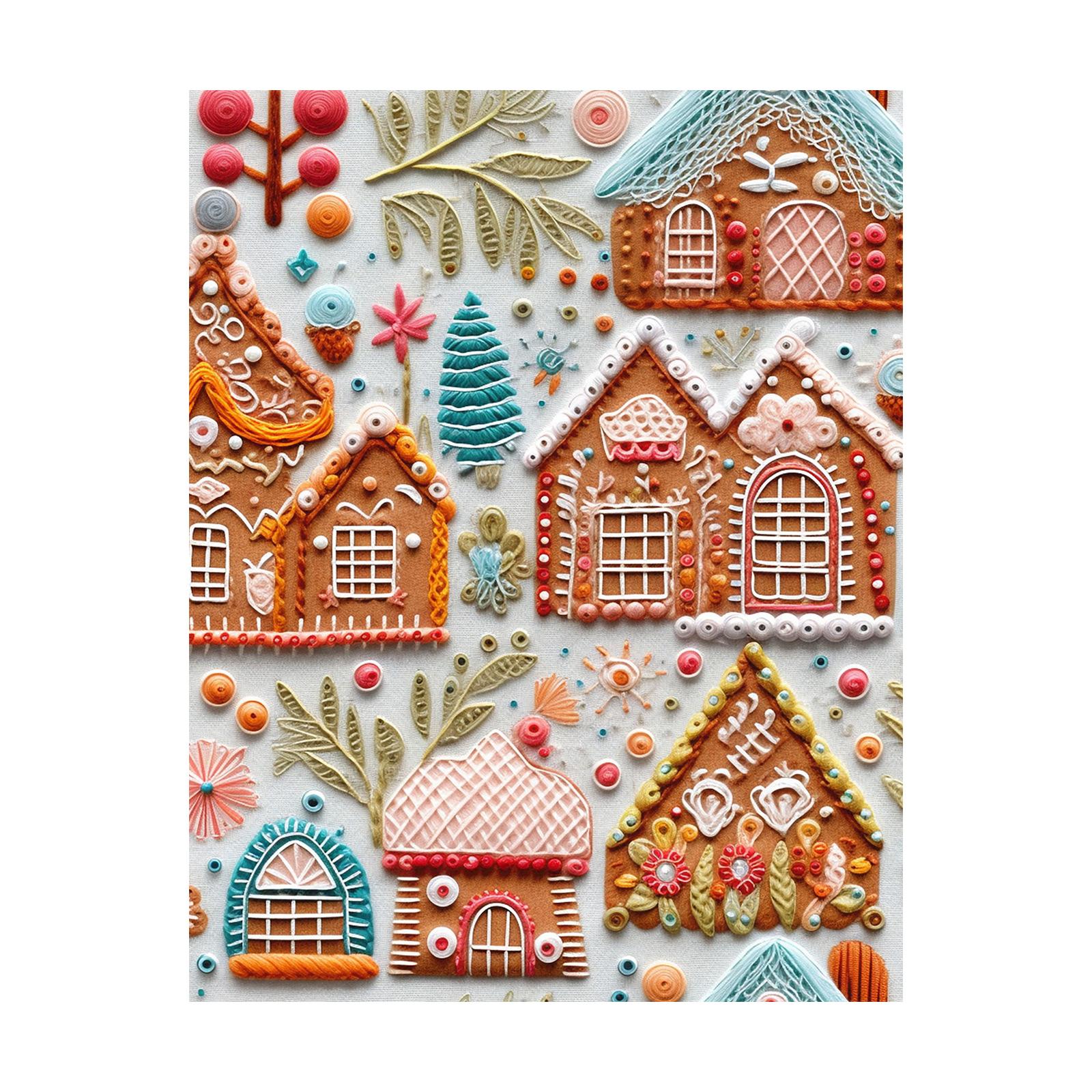 

Christmas tablecloth rectangular lace tablecloth (lace) One Size