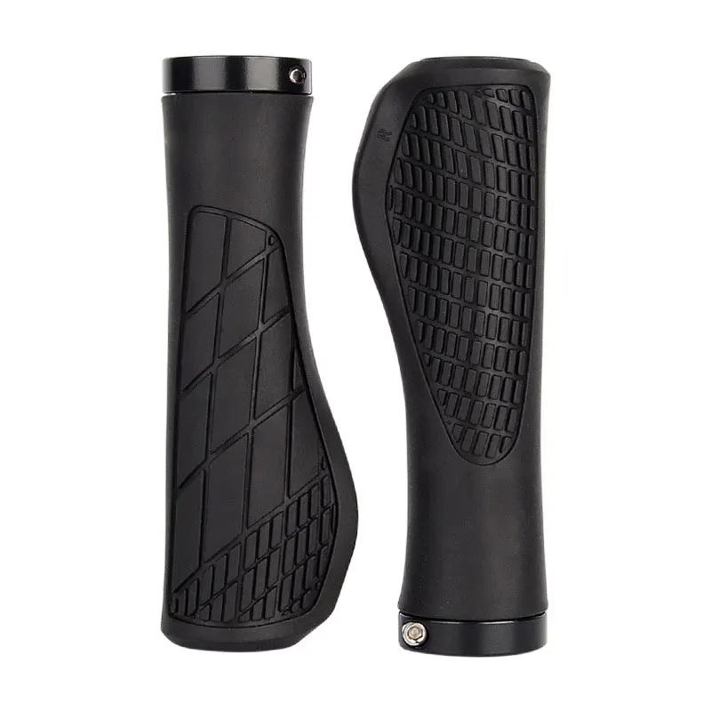 1pair Bicycle Handlebar Grip Rubber Bike HandleBar Cover Anti-Slip Shock Absorbing Lockable MTB Cuffs Cycling Accessories