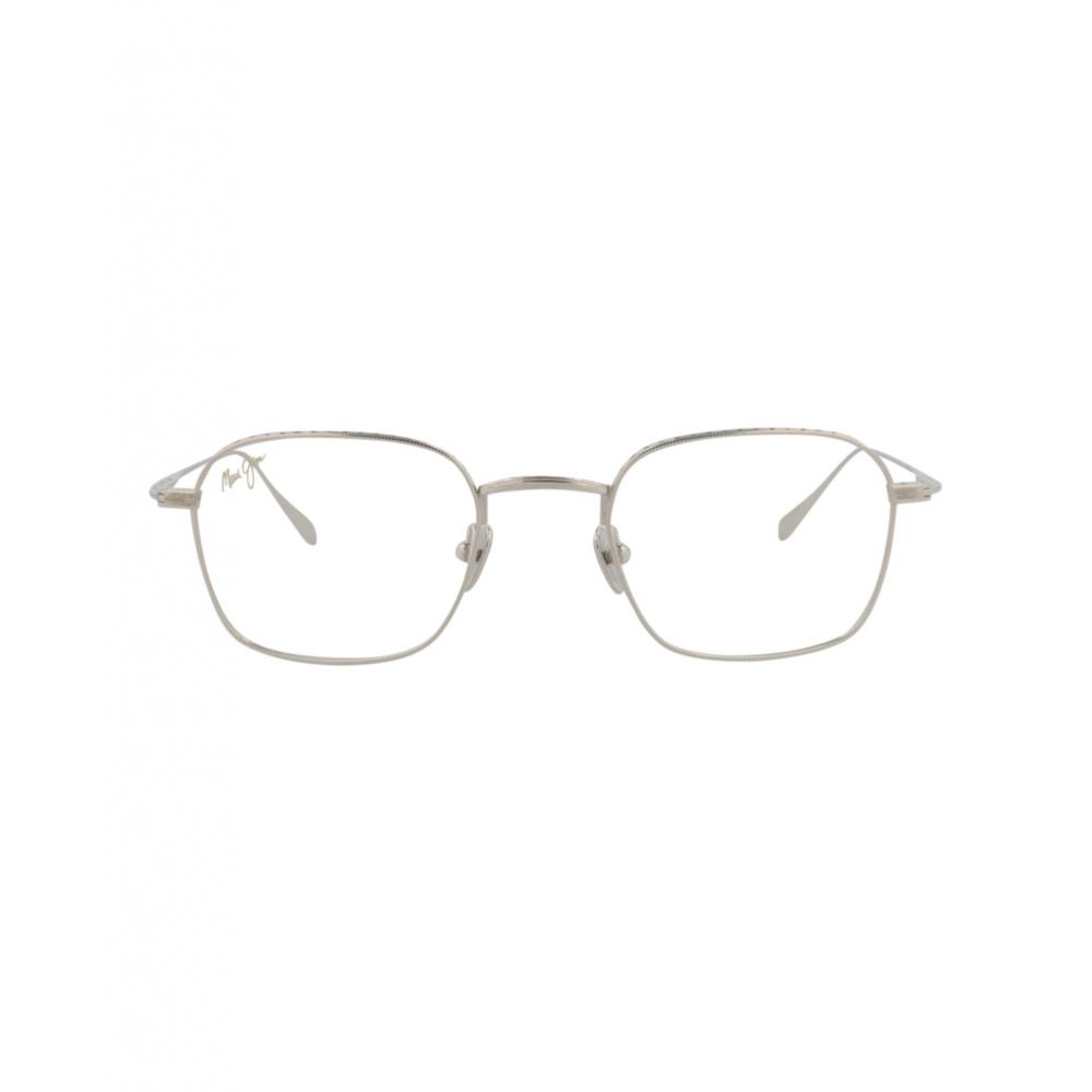 

Maui Jim Square Frame Titanium Optical Frames Silver Silver Transparent