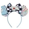 Cartoon Character Mouse Ears Headband Sequins 5" Bow Hairband For Girls Children Festival Party DIY Hair Accessories Gift