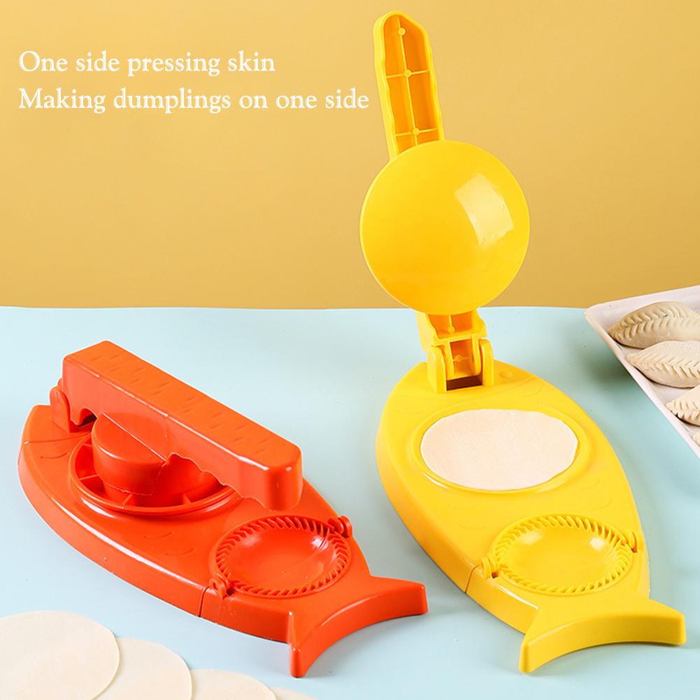 Plastic Handmade Dumplings Tool Manual Dumplings Making Artifact Reusable Versatile Kithen Accessories