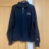 [USED] MANIAC Unconstructed Half-Zip Hoodie Sweatshirt