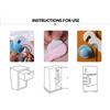 5Pcs Child Safety Lock Anti-Pinch Cabinet Locks for Drawer Door & Refrigerator Home Security Protection Buckle for Kids