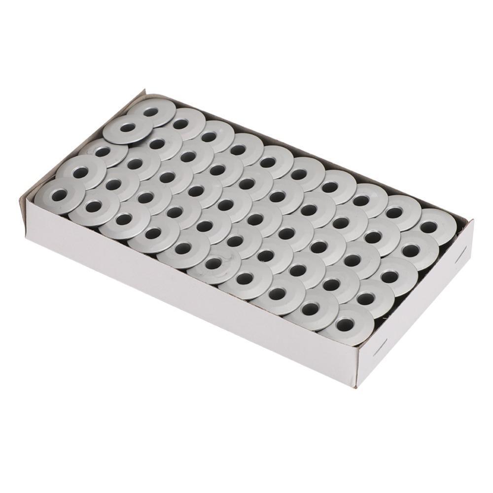 Aluminum Metal Bobbins Sturdy Heavy Duty Sewing Machine Bobbins Industrial Precision Replacement Bobbins Industrial Sewing