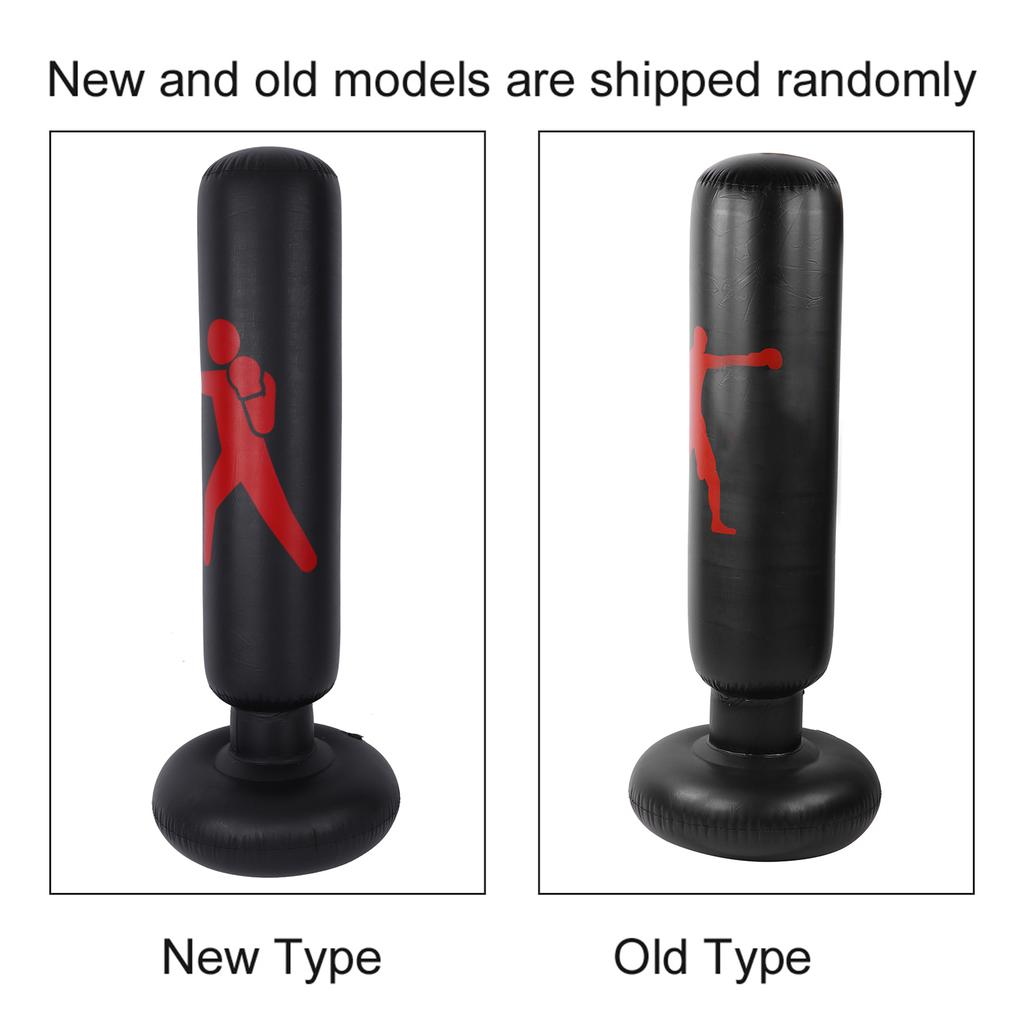 160CM Fitness Inflatable Punching Bag Bounce Back Free Standing Boxing Target Bag