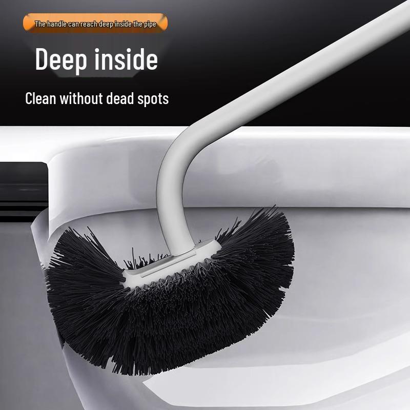 Back-to-School Dormitory Toilet Cleaning Brush - Compact Design for Bathroom and Dead Corner Cleaning