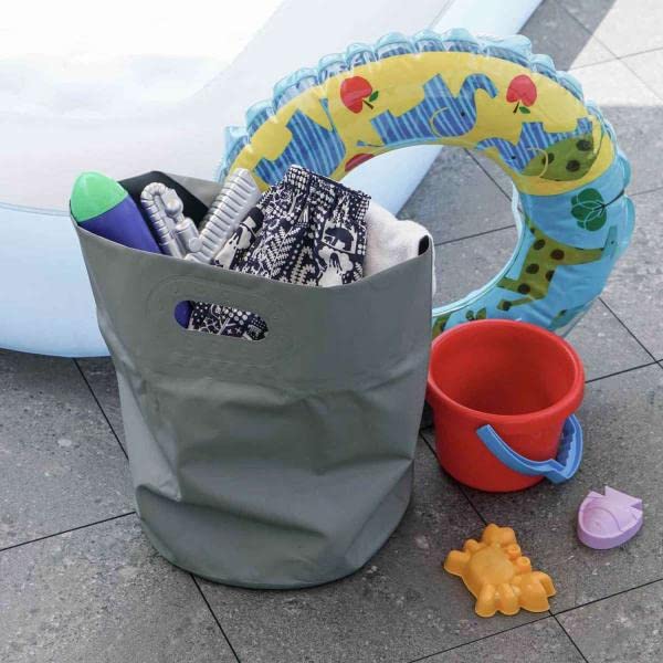 Tarp Bag Round S Gray