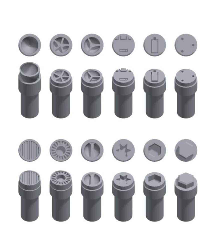 

HMA Mecha Rhythm Marumo Размер M Универсальная круглая форма 3мм Набор Пластиковые детали для сборной модели M3-M09