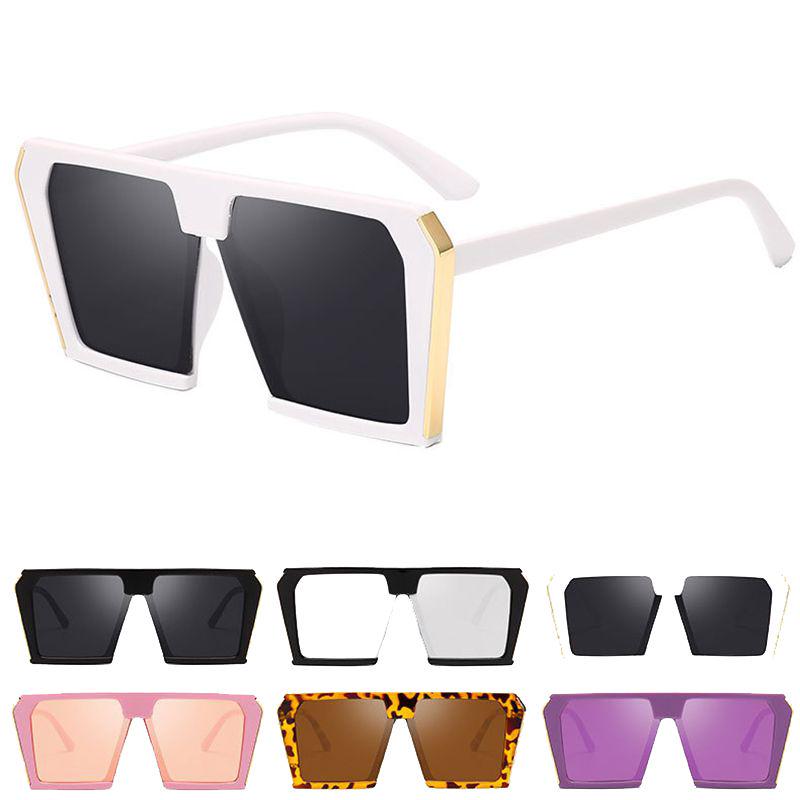 Fashion Big Oversized Square Eyeglasses Sunglasses Outdoor Shades Uv400 Eyewear