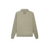 Fear of God Essentials Fleece Mockneck Pullover Unisex Sweatshirt Pistachio-Green FOG-FW21-010