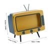 TV Tissue Box Mobile Phone Stand Desktop Tissue Napkin Container Holder Rack