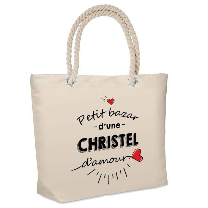 Sac de plage - PLANETEE - Sac de plage isotherme en coton imprimé - Grande contenance - Coton naturel - Imprimé en France