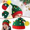 Christmas Winter Tree Beanie Knitteds Fashion Fabric Extra Warm Hatsupplies