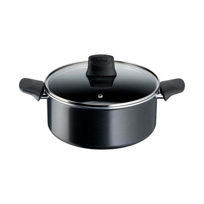 Faitout Avec Couvercle 24cm Force Tefal - Tous Feux + Induction - C2784612