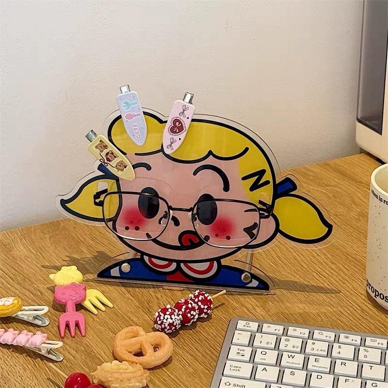 Desktop Storage Rack, Decompression Small Ornaments, Hair Clips, Hair Accessories, Glasses Storage