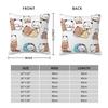Pillow Cover Bubu Dudu Cute Cartoon Bear Character Cushion Cover Panda Pillow Case For Wedding Party Home Decor Pillowcases