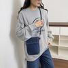 Korean Style Top Handle Bag Japanese Denim Casual and Simple Commuting Bag Fashiable and Versatile Women Crossbody Bag