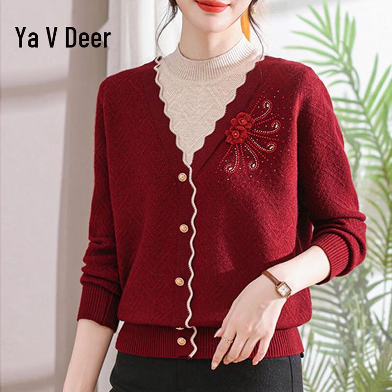 

Yalu Women s Elegant Winter Knit Sweater 2XL