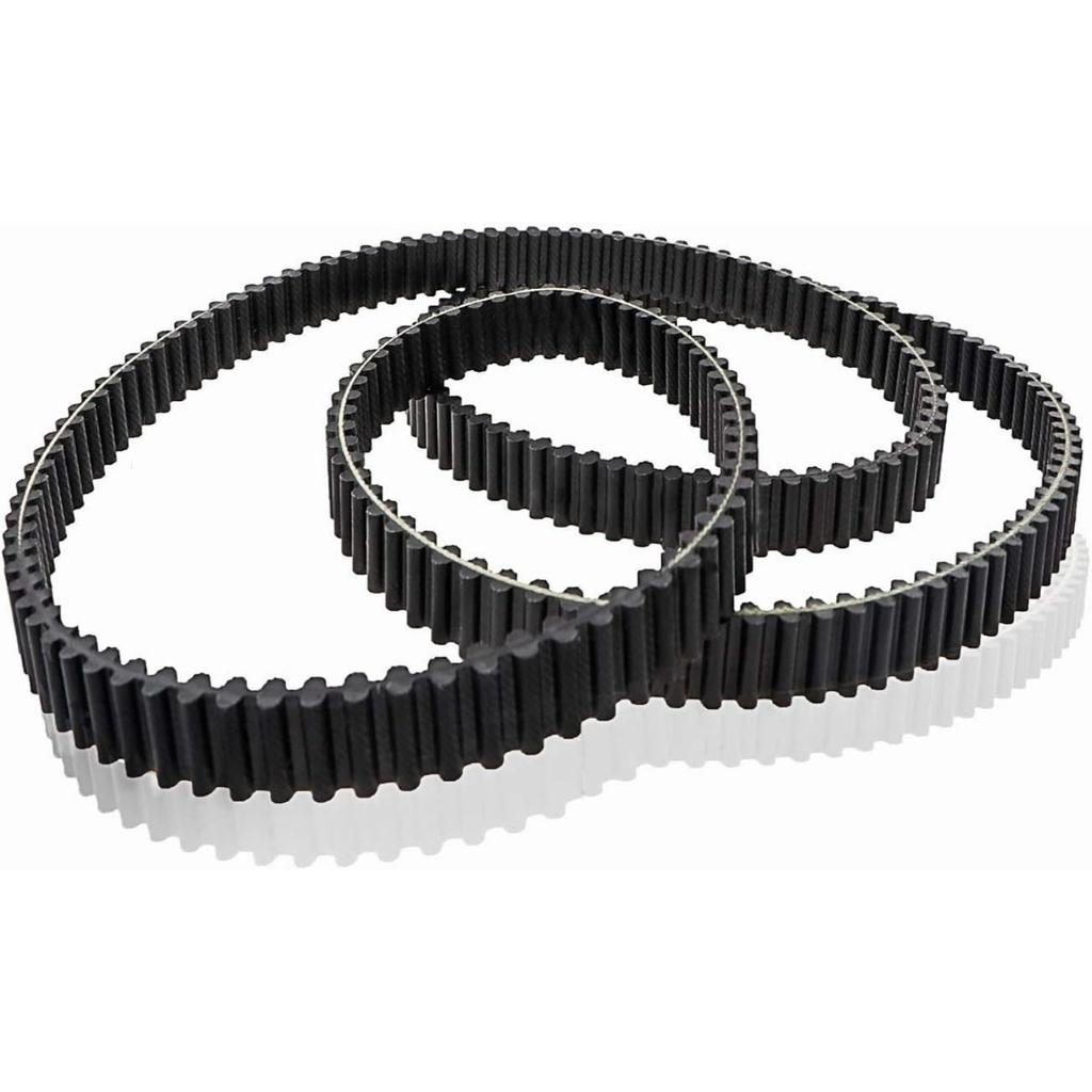 M127926 Lawn Mower Timing Belt 5/8" x 70 7/8" for John Deere LT133 LT155 Serial No. 125001, LT166 Serial No. 095001 Synchronous Belt