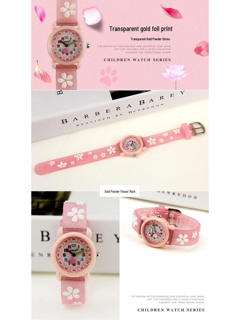Waterproof Cute Cartoon Kid's Quartz Watch - Time-Telling Student Watch