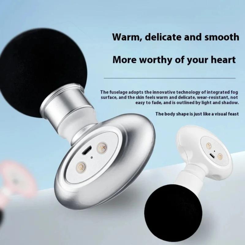 Mini Wireless Massage Gun, Thigh+chest+hip+shoulder and Neck,muscle Relaxation, Six Level Adjustment, Vibrating Fitness Massager