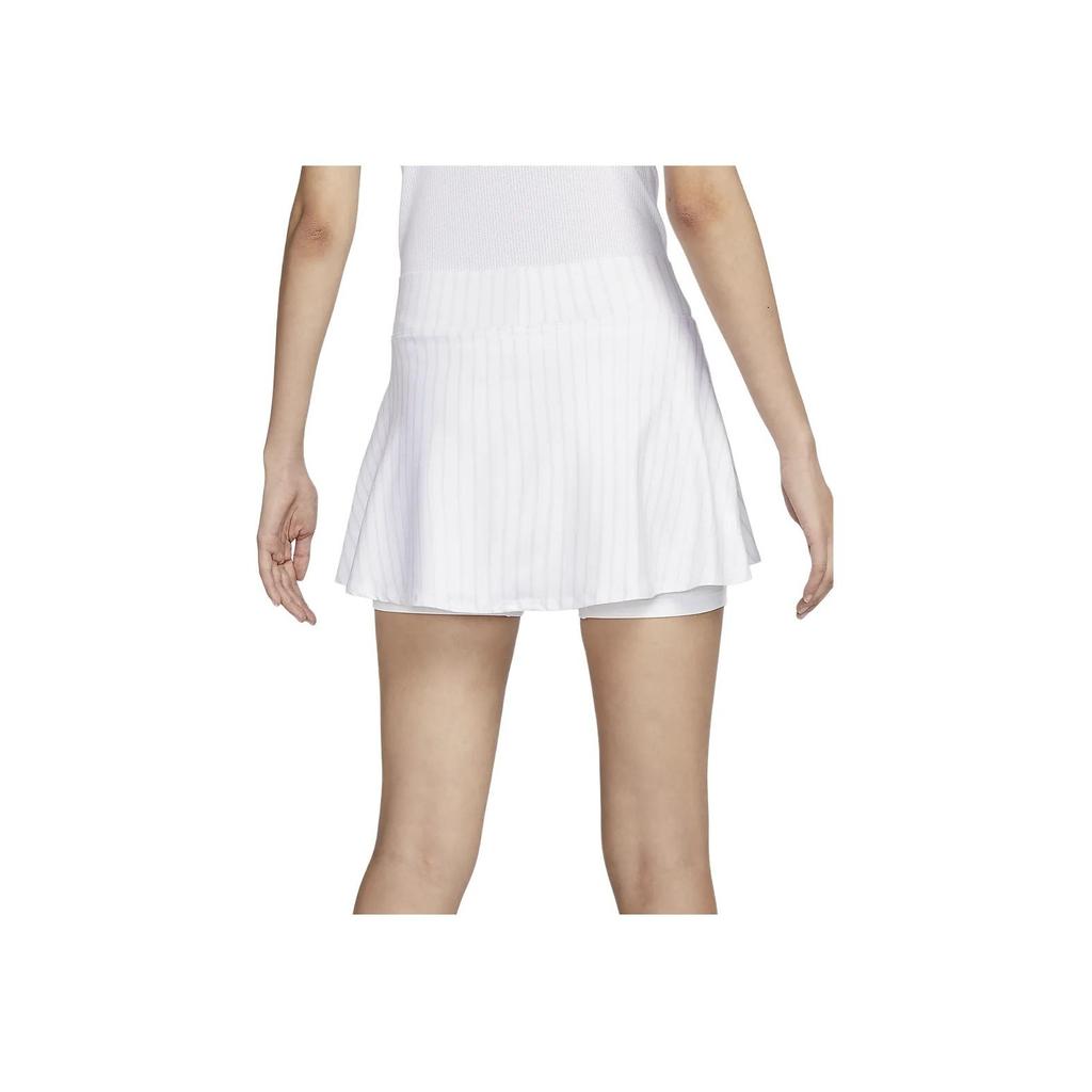Nike Court Victory Dri-FIT Striped Quick-Dry Printed Vintage Tennis Skirt Women Skirts White FD5583-100